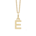 letter gouden ketting E